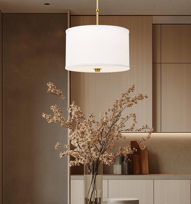 Pendant Z-Lite 1962P12-MGLD-LED Modern Gold Linden 1 Light Pendant Z-Lite