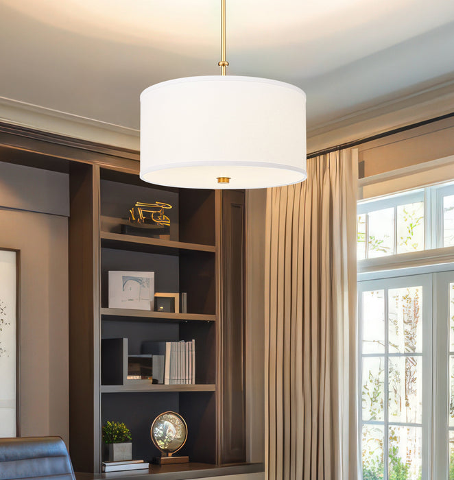 Pendant Z-Lite 1962P18-MGLD-LED Modern Gold Linden 1 Light Pendant Z-Lite