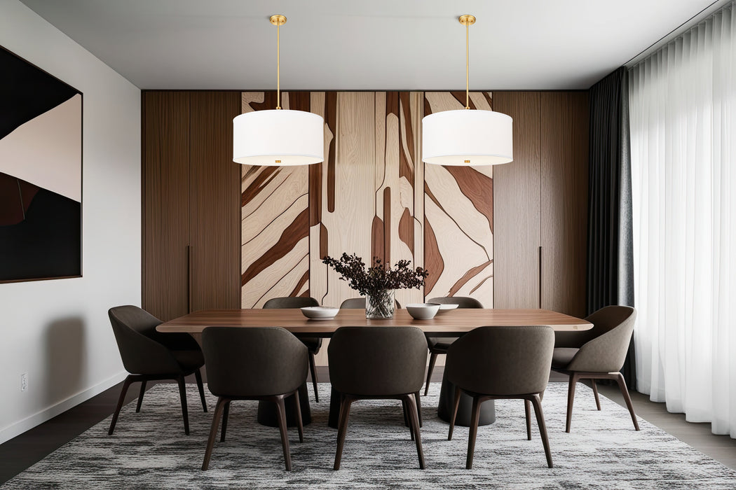 Pendant Z-Lite 1962P24-MGLD-LED Modern Gold Linden 1 Light Pendant Z-Lite