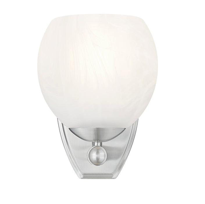 Wall Sconce Z-Lite 1963-1S-BN Brushed Nickel Colette 1 Light Wall Sconce Z-Lite