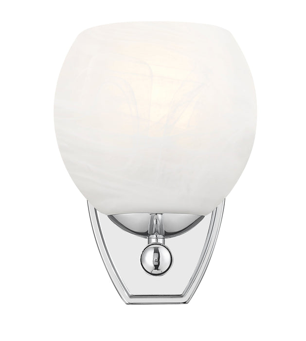 Wall Sconce Z-Lite 1963-1S-CH Chrome Colette 1 Light Wall Sconce Z-Lite