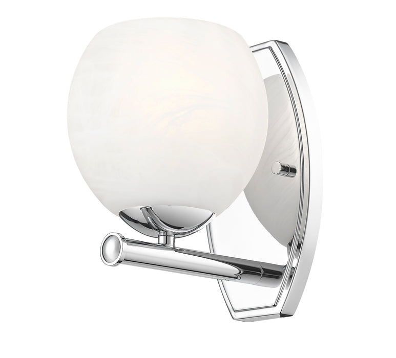 Wall Sconce Z-Lite 1963-1S-CH Chrome Colette 1 Light Wall Sconce Z-Lite