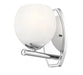 Wall Sconce Z-Lite 1963-1S-CH Chrome Colette 1 Light Wall Sconce Z-Lite