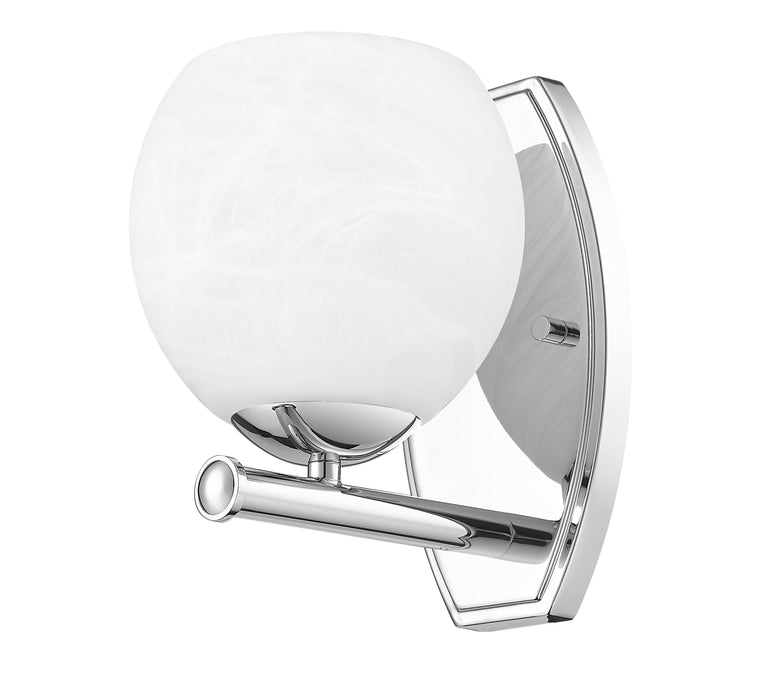 Wall Sconce Z-Lite 1963-1S-CH Chrome Colette 1 Light Wall Sconce Z-Lite