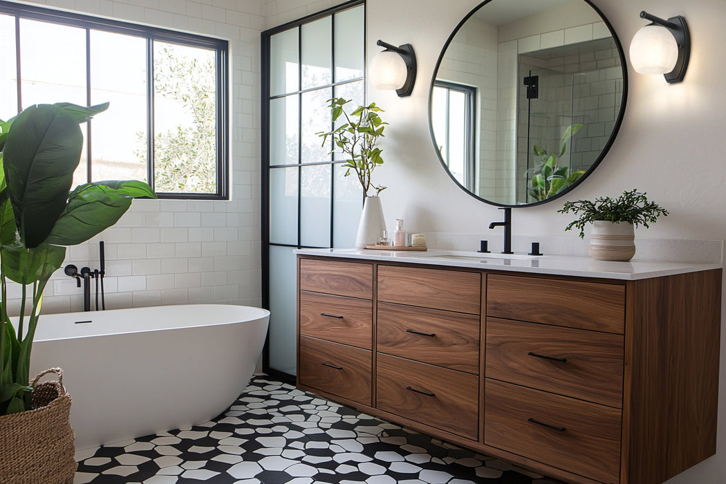 Wall Sconce Z-Lite 1963-1S-MB Matte Black Colette 1 Light Wall Sconce Z-Lite