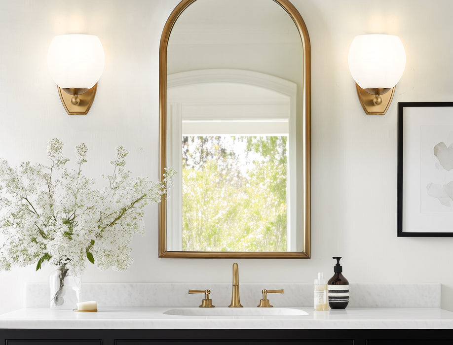 Wall Sconce Z-Lite 1963-1S-MGLD Modern Gold Colette 1 Light Wall Sconce Z-Lite