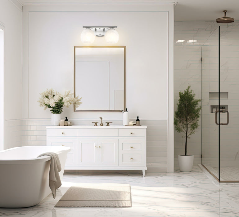 Vanity Z-Lite 1963-2V-BN Brushed Nickel Colette 2 Light Vanity Z-Lite