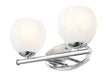 Vanity Z-Lite 1963-2V-CH Chrome Colette 2 Light Vanity Z-Lite