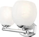 Vanity Z-Lite 1963-2V-CH Chrome Colette 2 Light Vanity Z-Lite