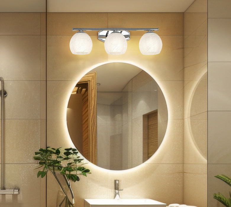 Vanity Z-Lite 1963-3V-CH Chrome Colette 3 Light Vanity Z-Lite