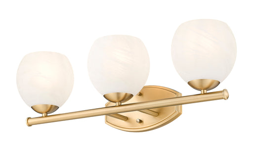 Vanity Z-Lite 1963-3V-MGLD Modern Gold Colette 3 Light Vanity Z-Lite