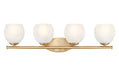 Vanity Z-Lite 1963-4V-MGLD Modern Gold Colette 4 Light Vanity Z-Lite
