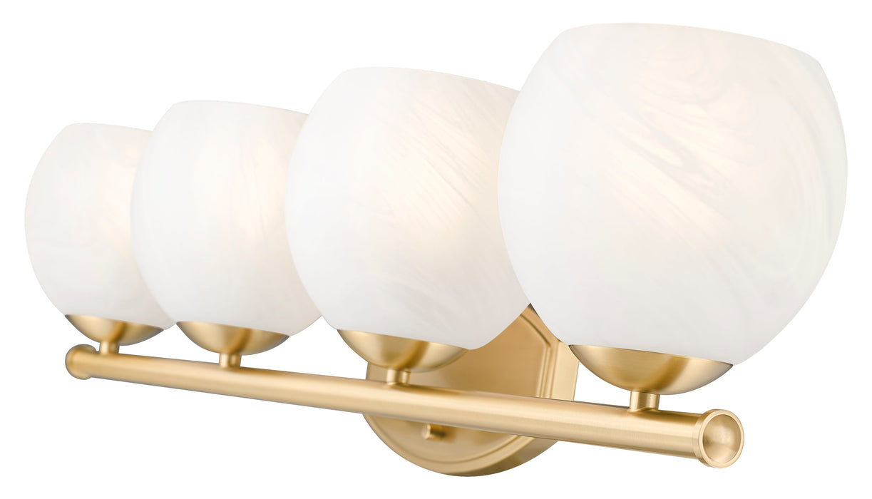Vanity Z-Lite 1963-4V-MGLD Modern Gold Colette 4 Light Vanity Z-Lite