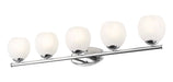 Vanity Z-Lite 1963-5V-CH Chrome Colette 5 Light Vanity Z-Lite
