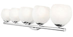 Vanity Z-Lite 1963-5V-CH Chrome Colette 5 Light Vanity Z-Lite