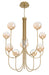 Eurofase 48925-036 Iissa 40" Gold LED Chandelier