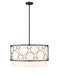 Chandelier Z-Lite 197-24MB Matte Black Kendall 4 Light Chandelier Z-Lite
