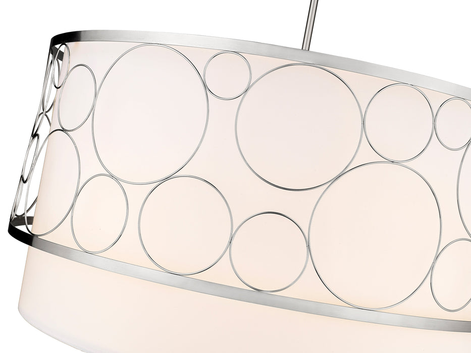 Chandelier Z-Lite 197-32BN Brushed Nickel Kendall 5 Light Chandelier Z-Lite