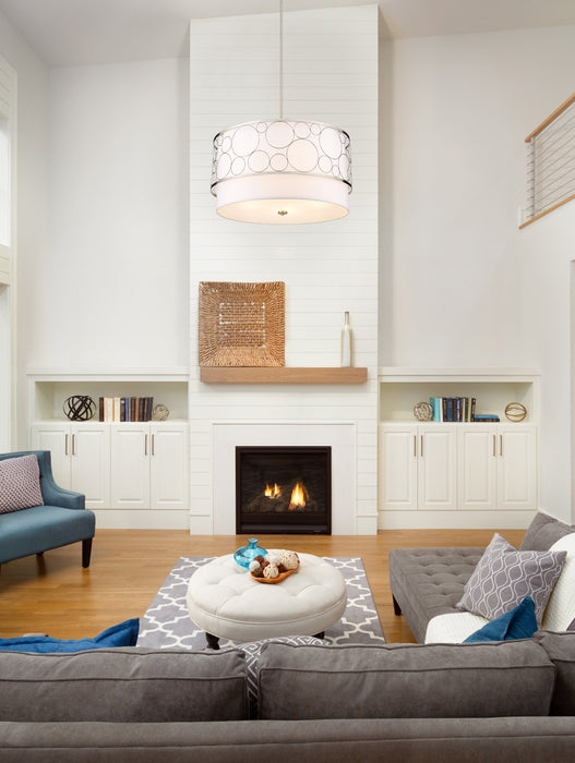 Chandelier Z-Lite 197-32BN Brushed Nickel Kendall 5 Light Chandelier Z-Lite