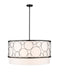 Chandelier Z-Lite 197-32MB Matte Black Kendall 5 Light Chandelier Z-Lite