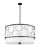 Chandelier Z-Lite 197-32MB Matte Black Kendall 5 Light Chandelier Z-Lite