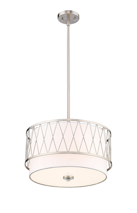 Pendant Z-Lite 198-17BN Brushed Nickel Dalton 3 Light Pendant Z-Lite