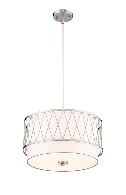 Pendant Z-Lite 198-17BN Brushed Nickel Dalton 3 Light Pendant Z-Lite