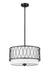 Pendant Z-Lite 198-17MB Matte Black Dalton 3 Light Pendant Z-Lite