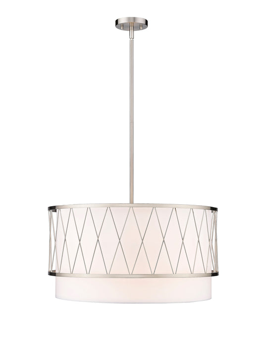 Pendant Z-Lite 198-24BN Brushed Nickel Dalton 4 Light Pendant Z-Lite