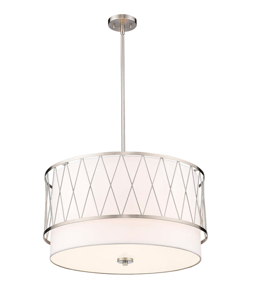 Pendant Z-Lite 198-24BN Brushed Nickel Dalton 4 Light Pendant Z-Lite