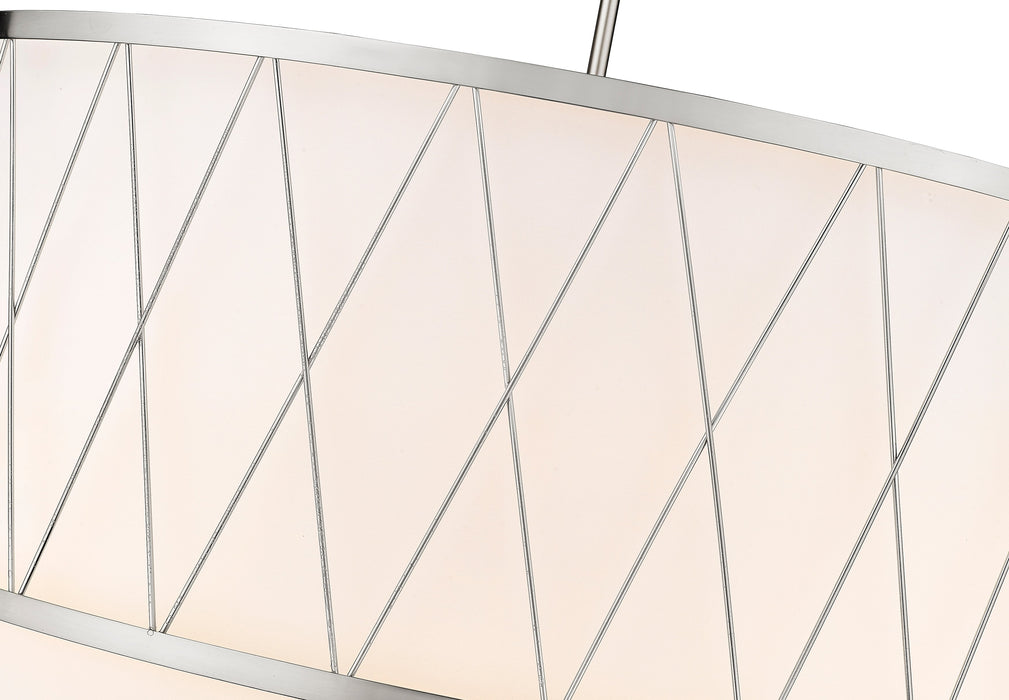 Pendant Z-Lite 198-24BN Brushed Nickel Dalton 4 Light Pendant Z-Lite