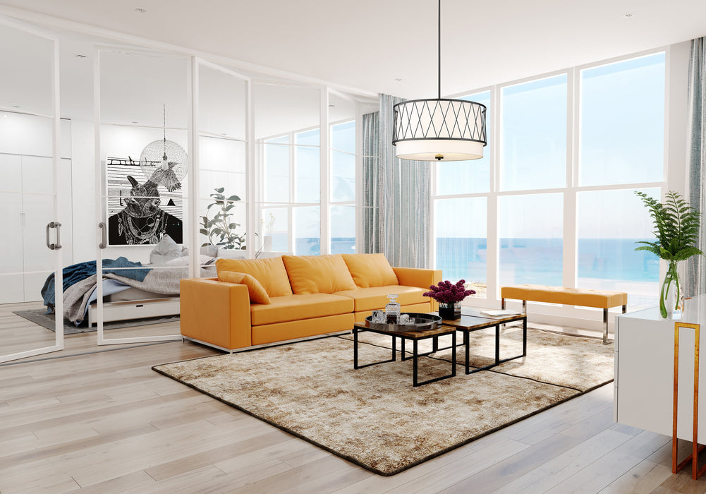 Pendant Z-Lite 198-24MB Matte Black Dalton 4 Light Pendant Z-Lite