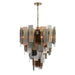 Eurofase 43876-013 Cocolina 42" Brushed Brass Chandelier