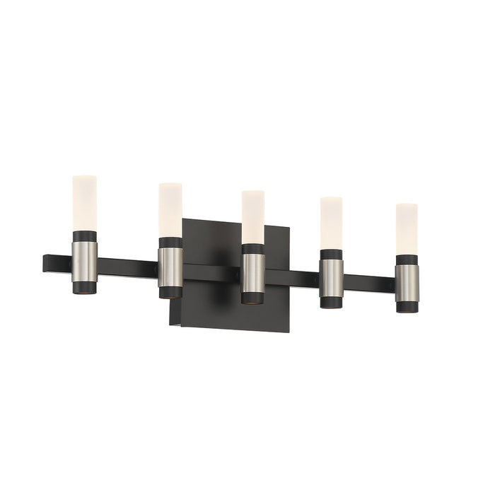 Eurofase 45236-022 Albany 20" Silver-Black Mix LED Vanity Light