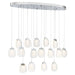 Eurofase 37194-027 Paget 44" Chrome LED Chandelier