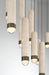 Eurofase 50129-027 Cambre 50" Antique Brass LED Chandelier