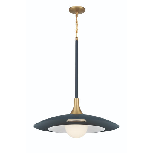 Eurofase 46785-022 Welsh 30" Matte Blue LED Pendant Light