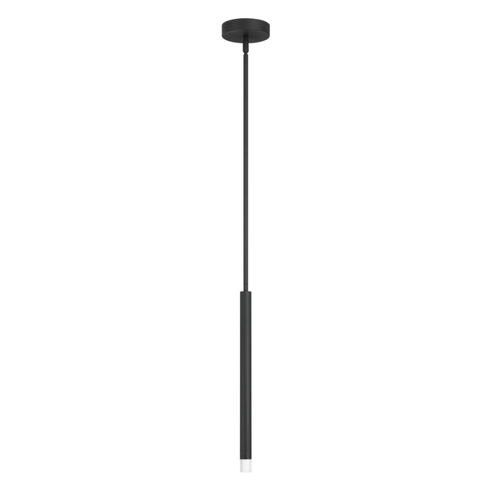 Pendant Light Thesis 207297A Manhattan 1 inch 1 light Matte Black LED Pendant Light THESIS
