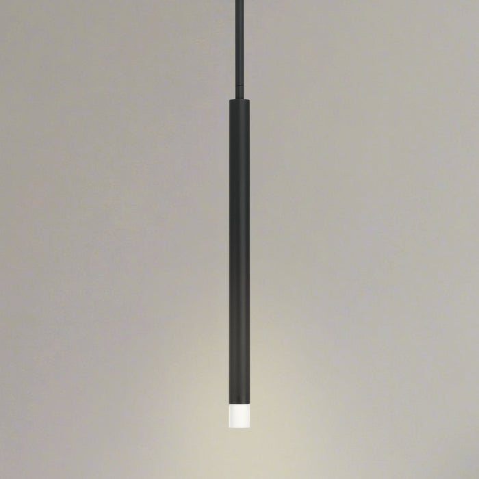 Pendant Light Thesis 207297A Manhattan 1 inch 1 light Matte Black LED Pendant Light THESIS