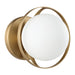 Vanity Light Thesis 206967A Parker 6 inch 1 light Champagne Gold Vanity Light with Etched Opal Glass Shade THESIS