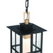 Eurofase 47388-017 Greyson 16" Brass-Black Mix LED Pendant Light