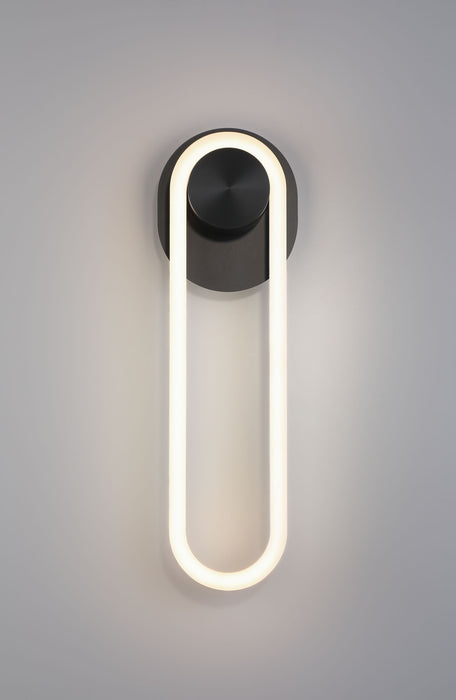 Eurofase 49260-014 Swing 18" Matte Black LED Outdoor Wall Light