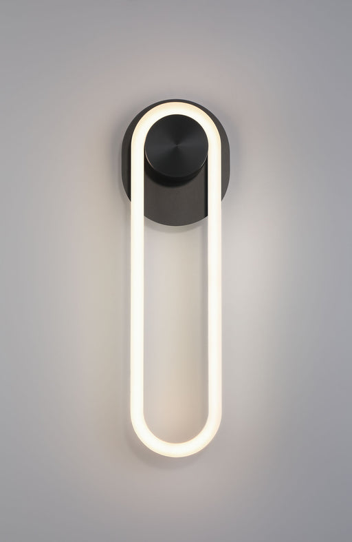 Eurofase 49260-014 Swing 18" Matte Black LED Outdoor Wall Light