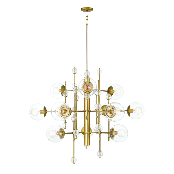 Eurofase 47223-011 Traiton 48" Gold Chandelier