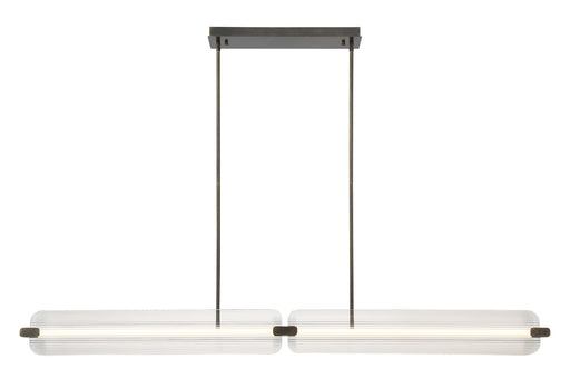 Eurofase 50057-023 Neoness 67" Weathered Brass LED Chandelier