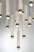 Eurofase 50131-020 Cambre 32" Antique Brass LED Chandelier
