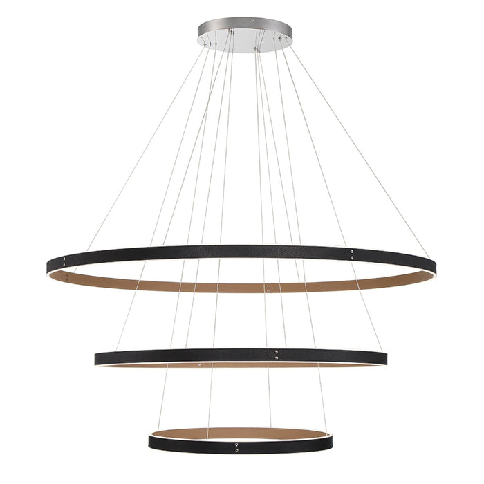 Eurofase 43900-015 Verdura 60" Matte Black LED Chandelier