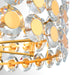 Eurofase 44286-025 Perrene 32" Gold Chandelier