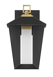Eurofase 50047-017 Andson 13" Brass-Sand Black Mix LED Outdoor Wall Light