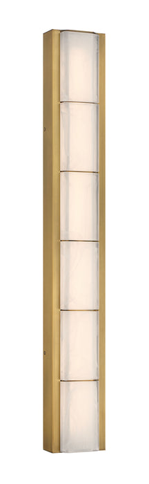 Eurofase 50176-014 Gibraltar 37" Antique Brass LED Vanity Light